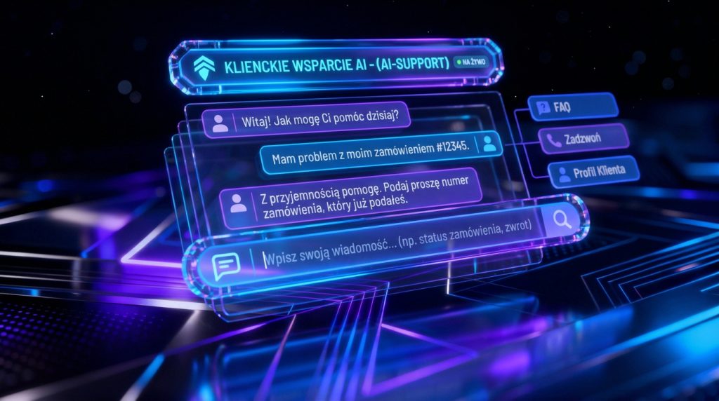 AI w obsłudze klienta – chatbot jako support + sprzedaż (jak działa realny system)