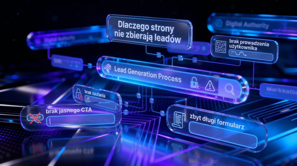 Dlaczego strony nie zbierają leadów