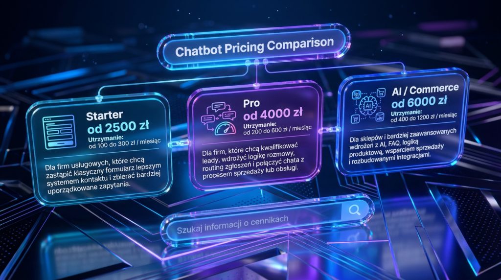 Ile kosztuje chatbot AI Cena, wdrożenie i realne koszty (2026)