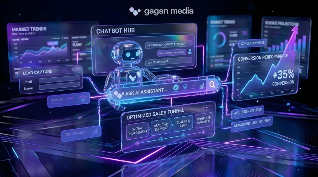 Jak zwiększyć konwersję na stronie (AI + UX + chatbot w praktyce)