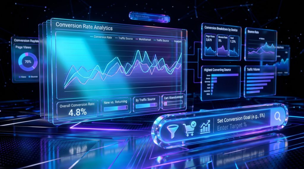 Ile wynosi dobra konwersja strony internetowej (i jak ją realnie zwiększyć)