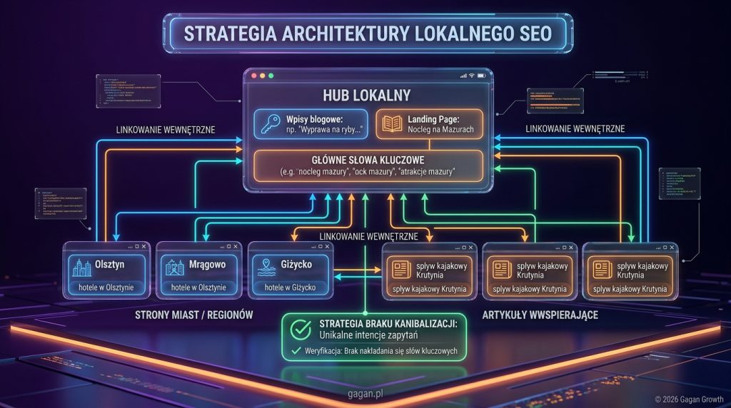Jak linkować lokalne landing page