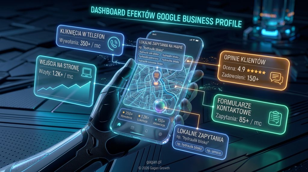 Jak mierzyć efekty Google Business Profile