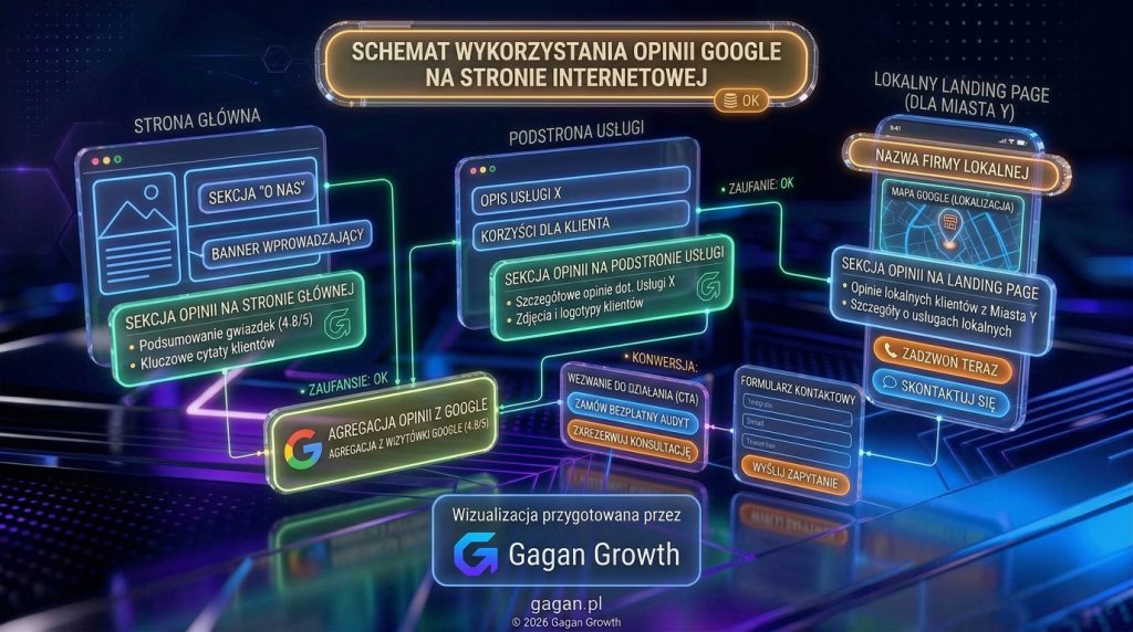 Jak opinie wspierają lokalne landing page