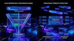 Landing page vs strona firmowa – co wybrać, żeby generować klientów