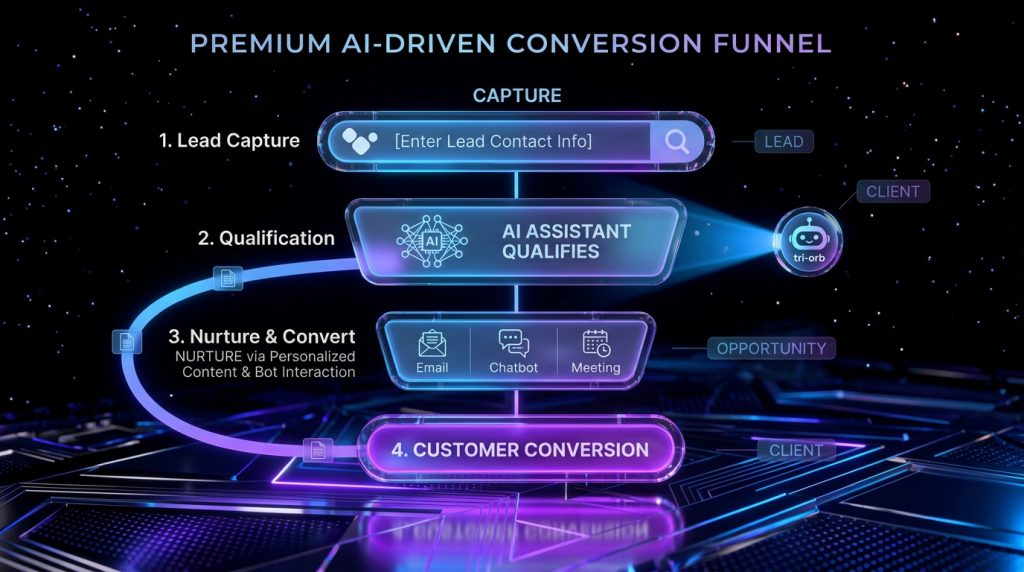 Proces sprzedaży od wejścia użytkownika do klienta