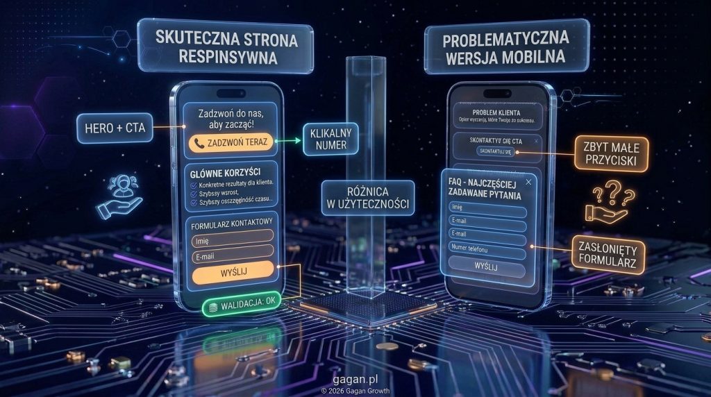Błąd 6 słaba wersja mobilna strony