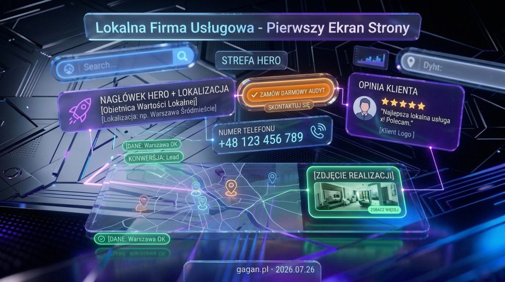 Co powinno znaleźć się na pierwszym ekranie