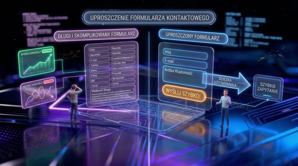 Jak uprościć formularz kontaktowy