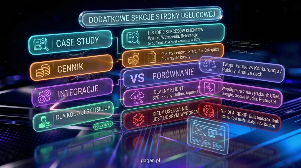 Jakich błędów unikać w strukturze strony usługowej