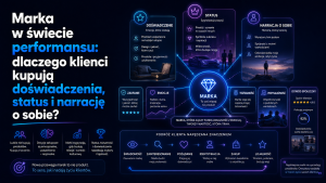Marka w świecie performansu dlaczego klienci kupują doświadczenia, status i narrację o sobie