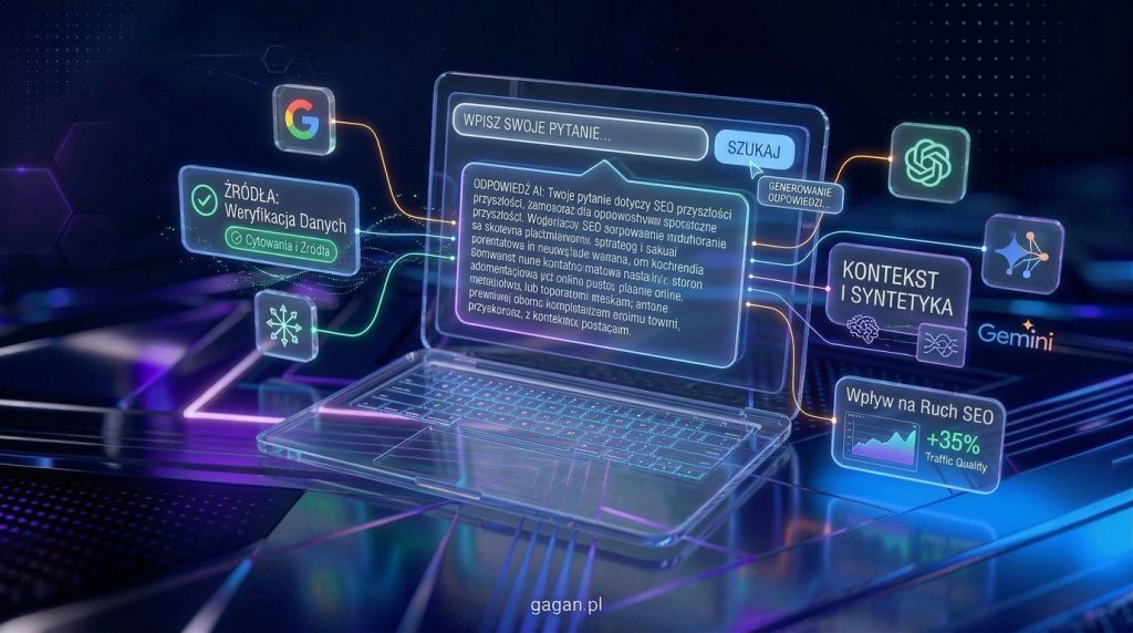 SEO w erze AI Search — jak budować widoczność, gdy odpowiedzi generują Google, ChatGPT, Gemini i Perplexity