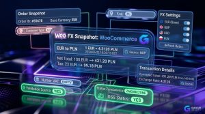 Snapshot kursu waluty w WooCommerce dlaczego warto zapisywać kurs przy zamówieniu