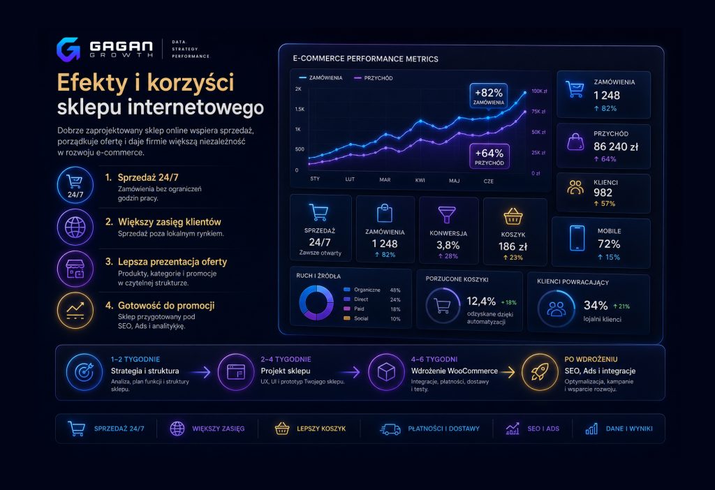 Korzyści posiadania sklepu internetowego-Gagan Growth