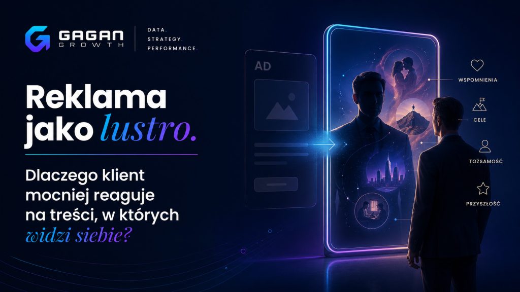 Reklama jako lustro - Dlaczego klient mocniej reaguje na treści, w których widzi siebie